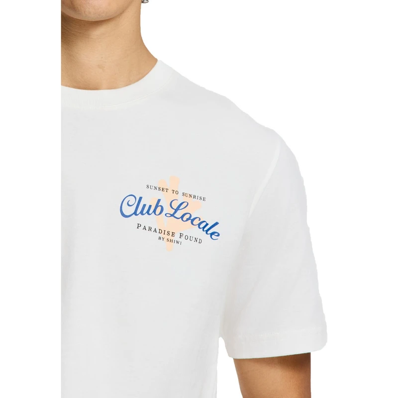 Heren T-shirt 1425500957 Shiwi Wit