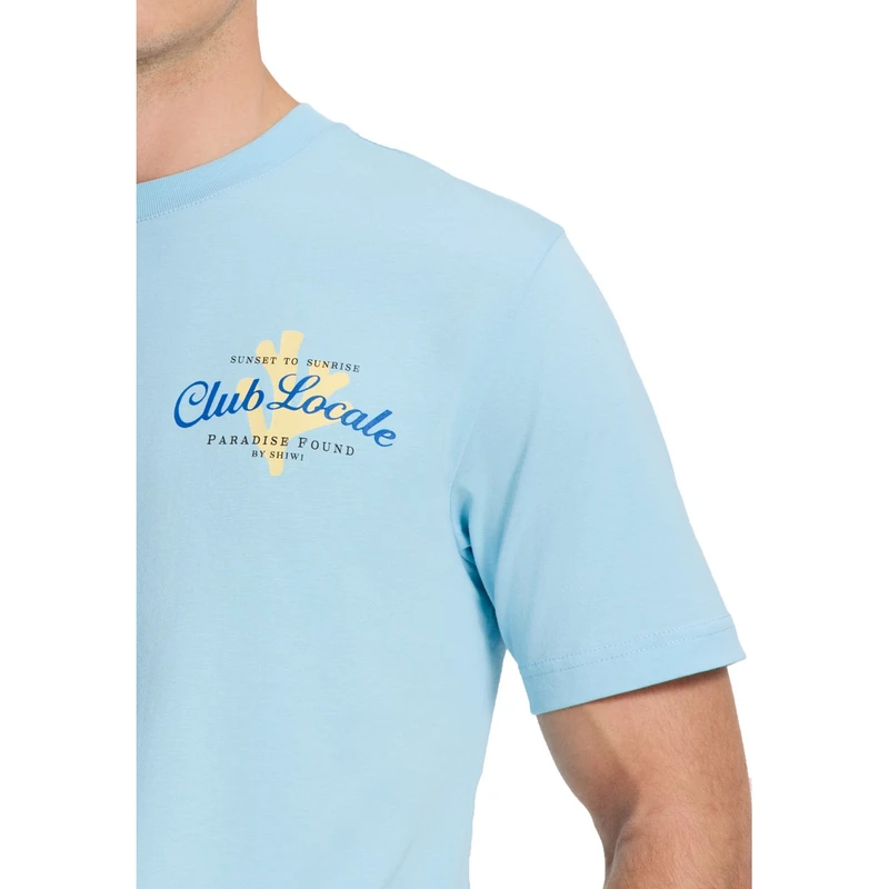Heren T-shirt 1425500957 Shiwi BLEU