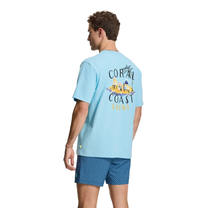 Heren T-shirt 1425501964 Shiwi BLEU