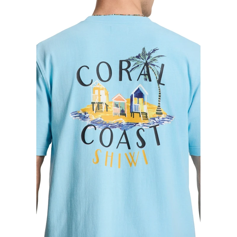 Heren T-shirt 1425501964 Shiwi BLEU