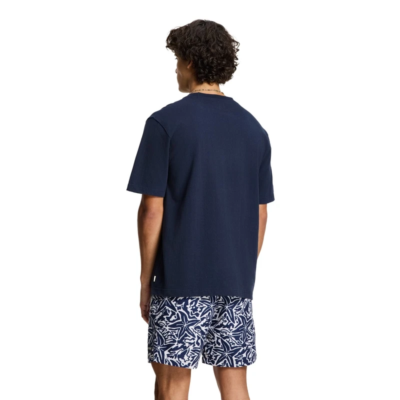 Heren T-shirt 1425501967 Shiwi MIDDEN BLAUW