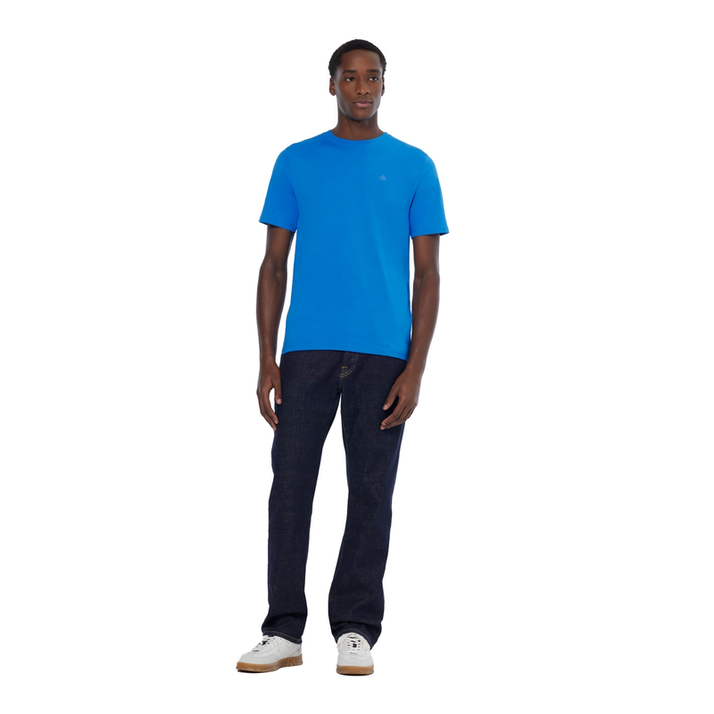 Heren T-shirt 179935410 Scotch & Soda INDIGO BLUE