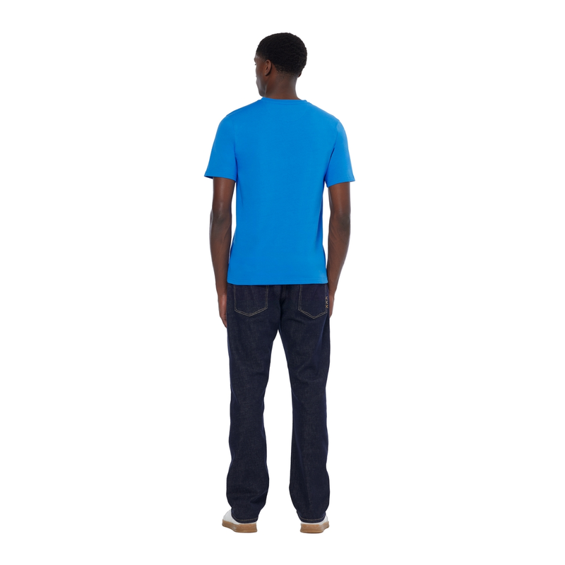 Heren T-shirt 179935410 Scotch & Soda INDIGO BLUE
