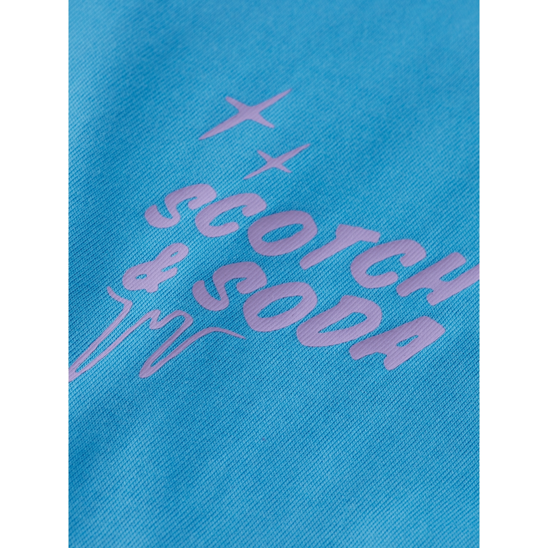 Heren T-shirt 180047.410 Scotch & Soda INDIGO BLUE