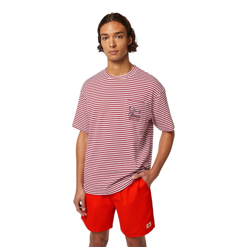 Heren T-shirt 180499.610 Scotch & Soda PAARS