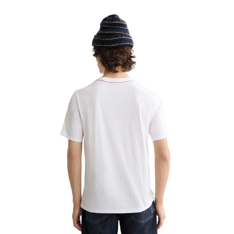 Heren T-shirt 180883.101 Scotch & Soda OFF-WHITE
