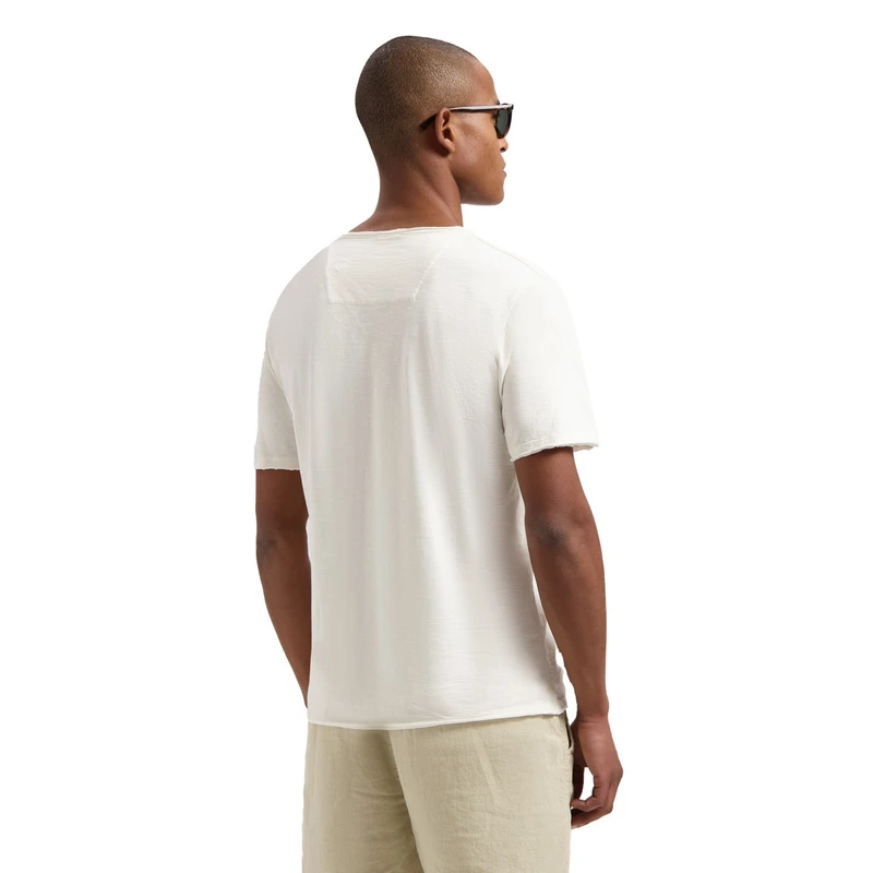 Heren T-shirt 202274 Mc Queen Dstrezzed OFF-WHITE