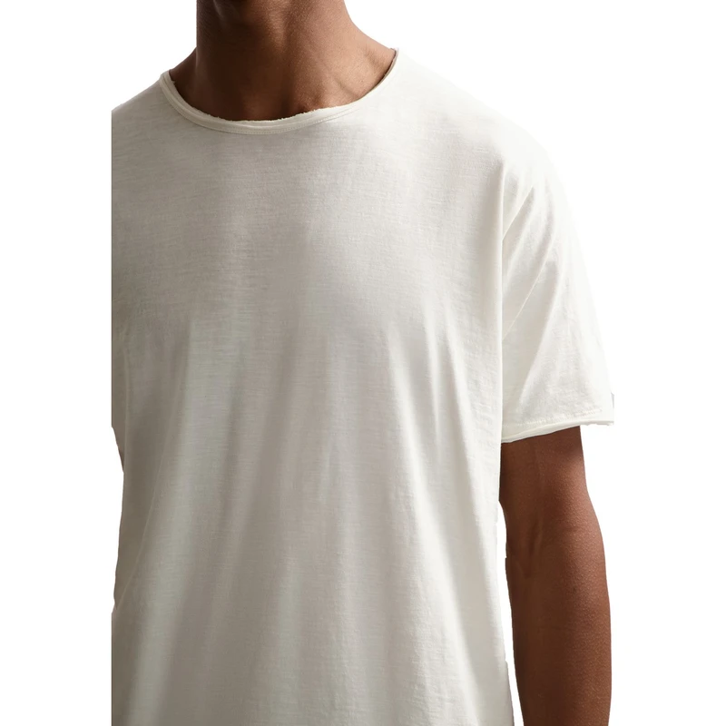 Heren T-shirt 202274 Mc Queen Dstrezzed OFF-WHITE