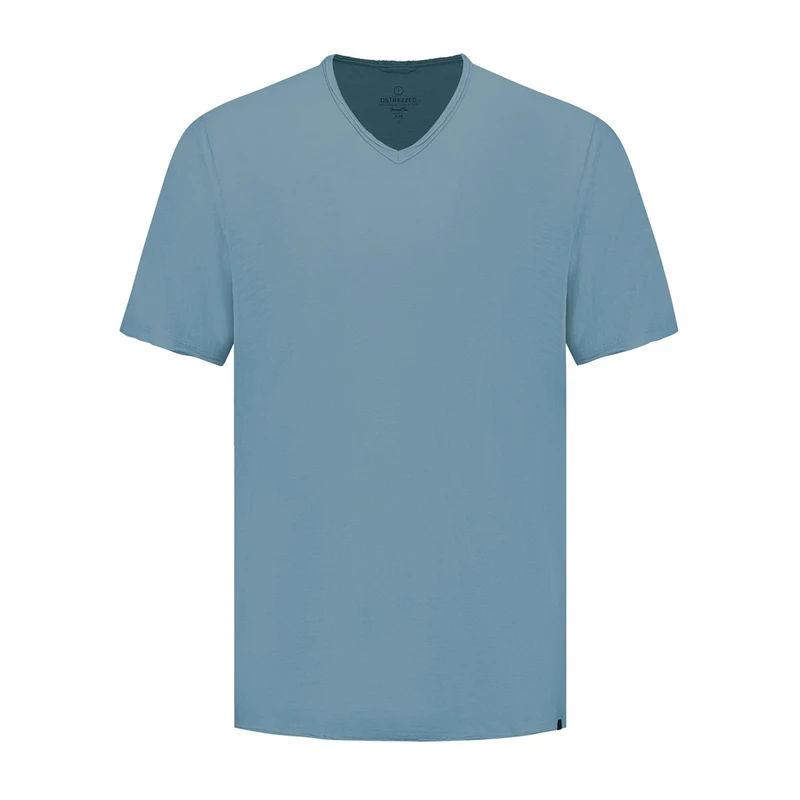 Heren T-shirt 202840 Stewart Dstrezzed BLEU