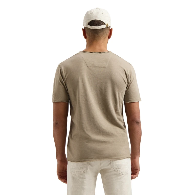 Heren T-shirt 202840 Stewart Dstrezzed BEIGE