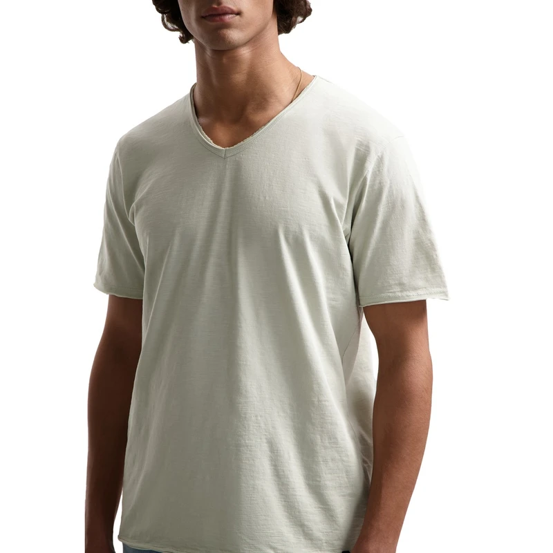 Heren T-shirt 202840 Stewart Dstrezzed LICHT GRIJS
