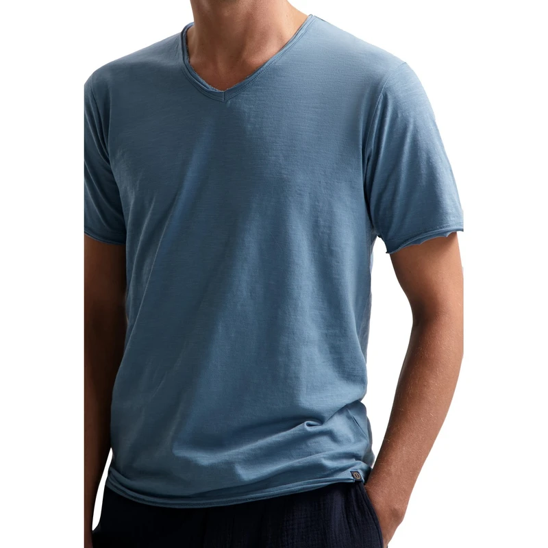 Heren T-shirt 202840 Stewart Dstrezzed BLEU