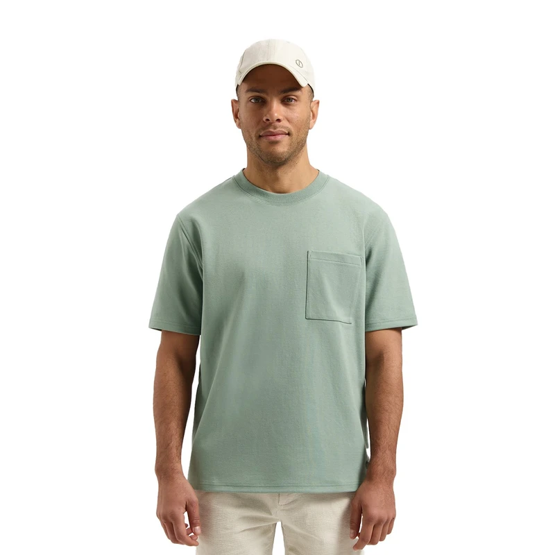 Heren T-shirt 202908 Ebbe Boxy Dstrezzed LILA