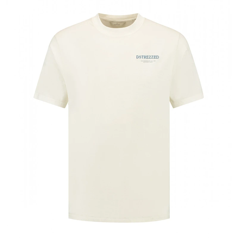 Heren T-shirt 203054 Nickolas Graphic Dstrezzed ZAND