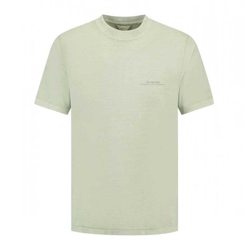Heren T-shirt 203054 Nickolas Graphic Dstrezzed GROEN
