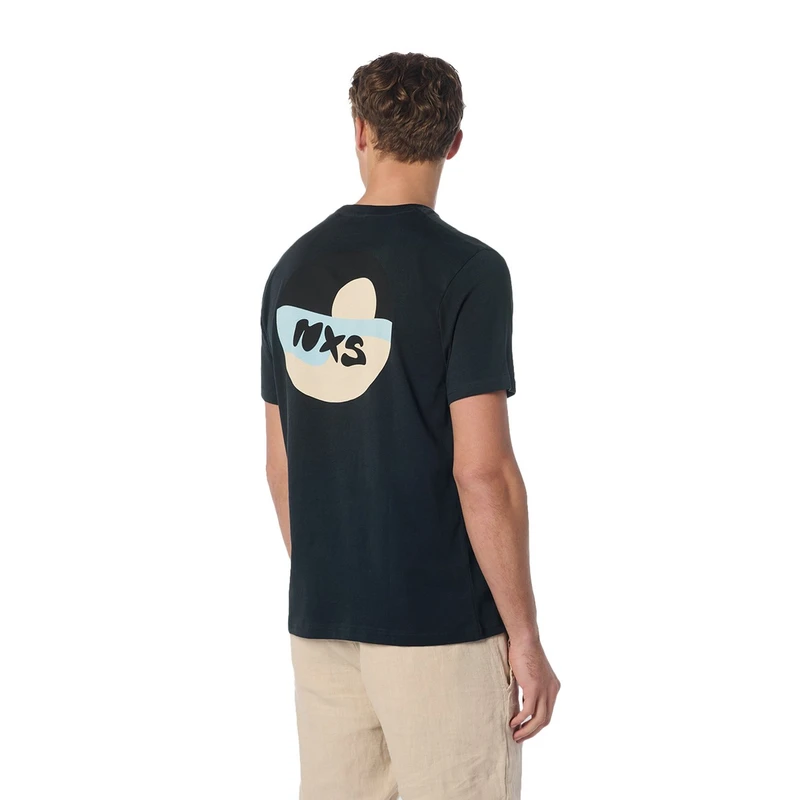 Heren T-shirt 23340343 No Excess NAVY