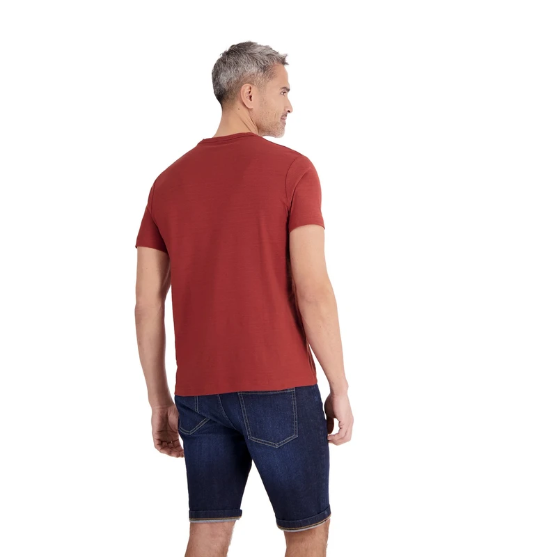 Heren T-shirt 2533025 Lerros ROOD
