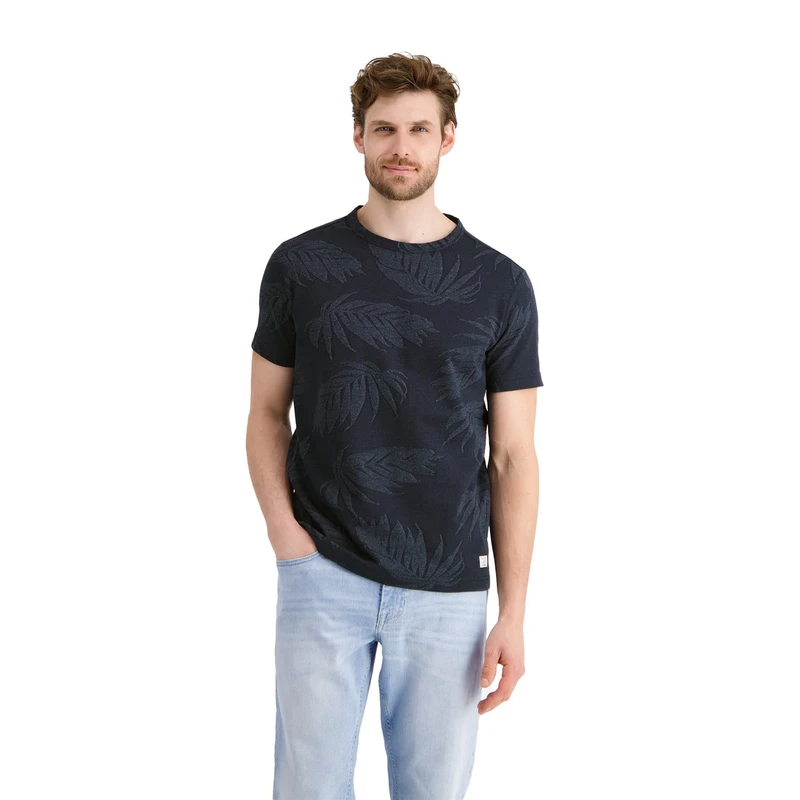 Heren T-shirt 2553059 Lerros NAVY