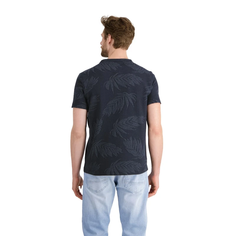 Heren T-shirt 2553059 Lerros NAVY
