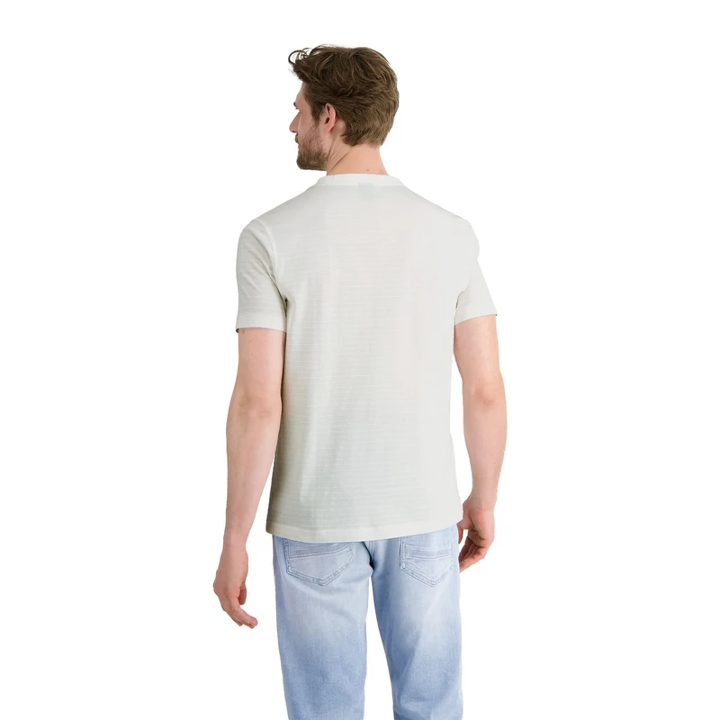 Heren T-shirt 2553169 Lerros ECRU