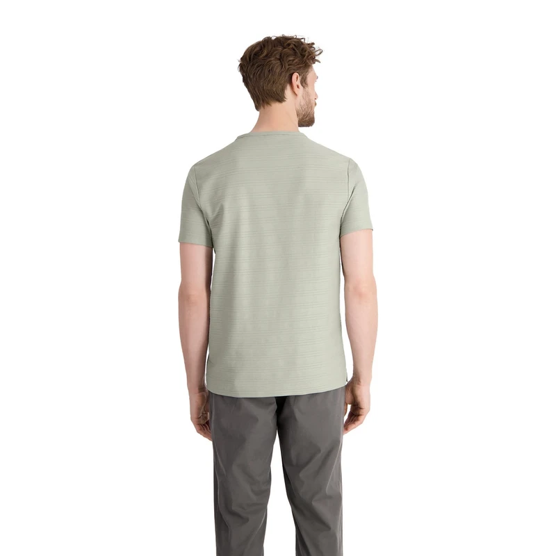 Heren T-shirt 2563966 Lerros MIDDEN GRIJS