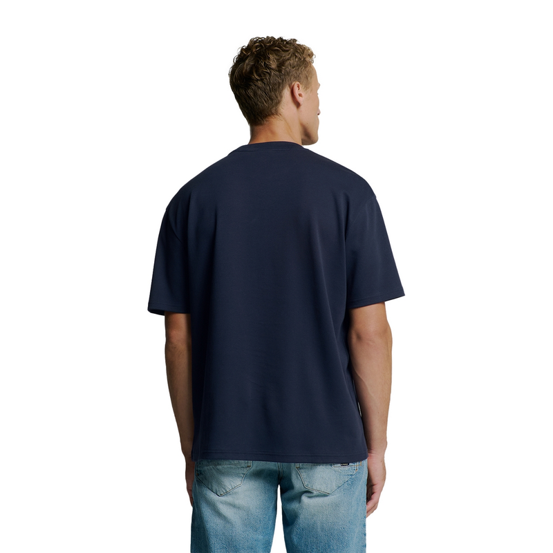 Heren T-shirt 27340261 No Excess MIDDEN BLAUW