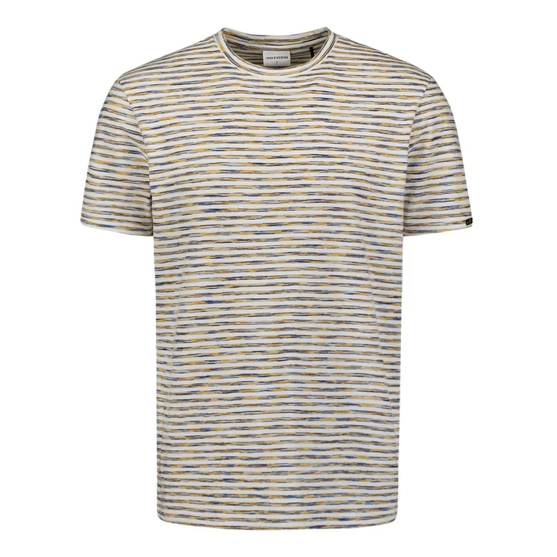 Heren T-shirt 27340370SN No Excess GEEL