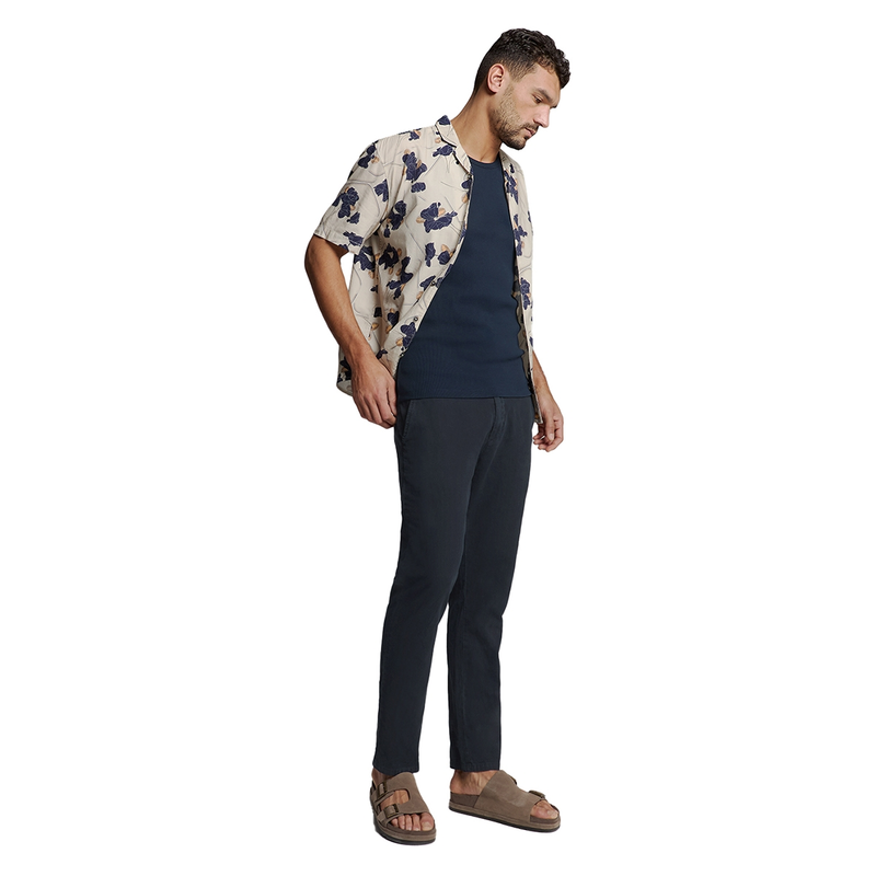 Heren T-shirt 27350380 No Excess NAVY