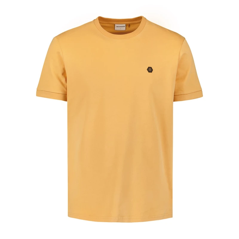 Heren T-shirt 27360375 No Excess GEEL