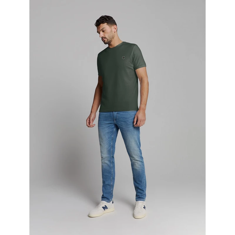 Heren T-shirt 27360375 No Excess DONKER GRIJS