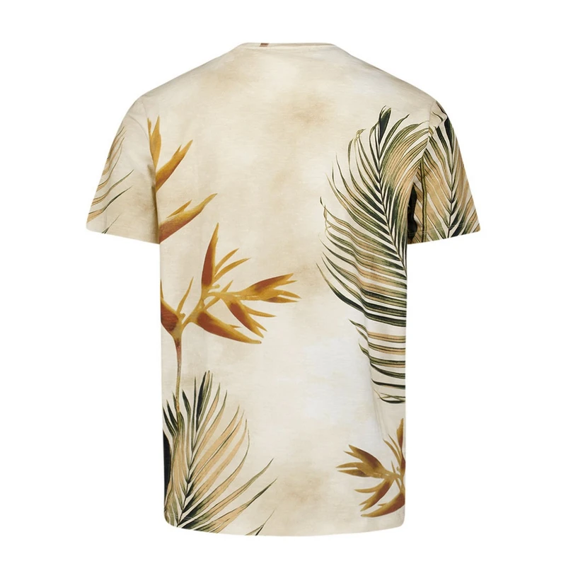 Heren T-shirt 28350416 No Excess ZAND