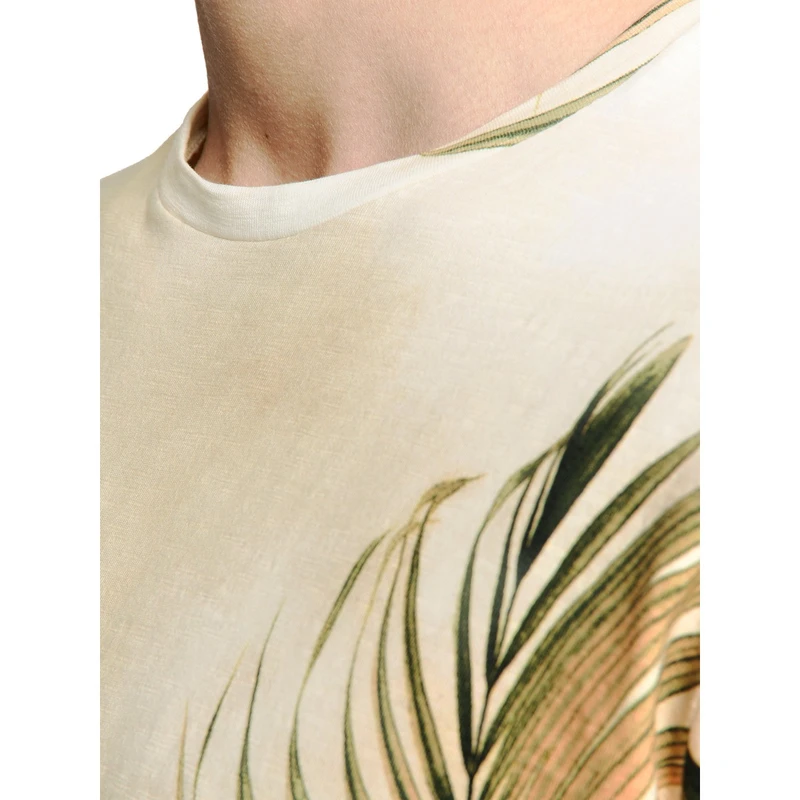 Heren T-shirt 28350416 No Excess ZAND