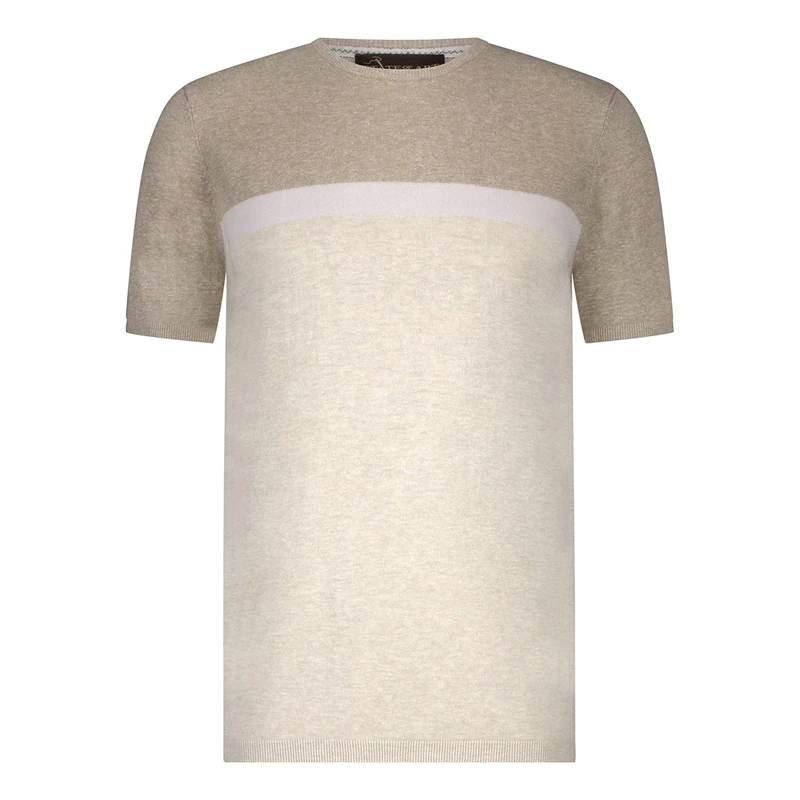 Heren T-shirt 35215727 State of Art BEIGE