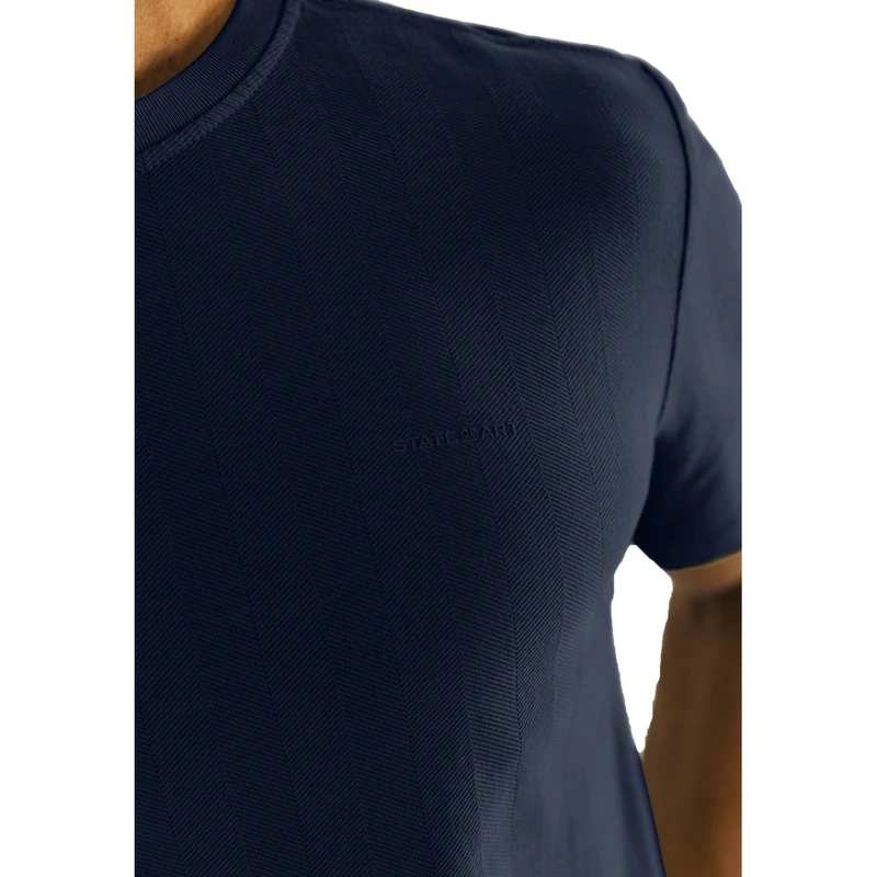 Heren T-shirt 36115427 State of Art NAVY