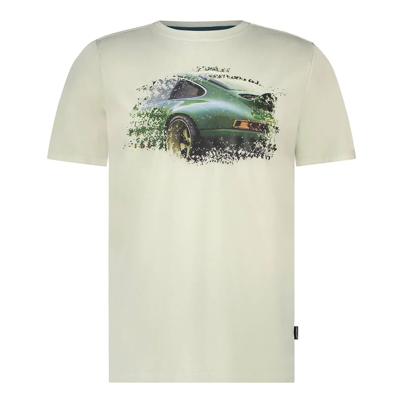 Heren T-shirt 36115430 State of Art GREIGE