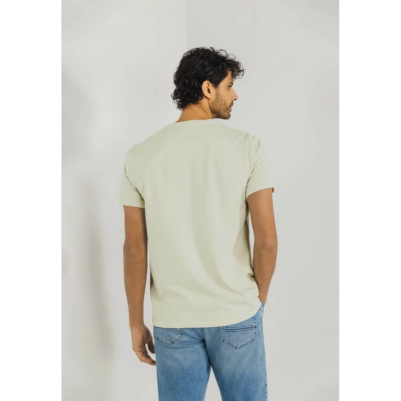 Heren T-shirt 36115430 State of Art GREIGE