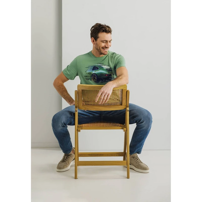 Heren T-shirt 36115430 State of Art GROEN
