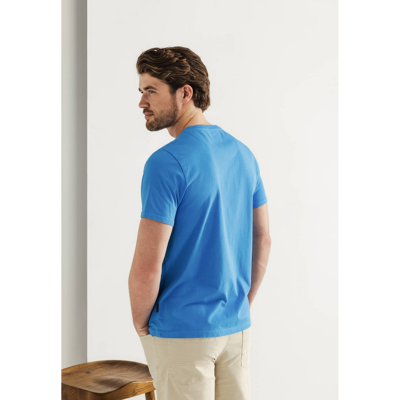 Heren T-shirt 36115437 State of Art MIDDEN BLAUW