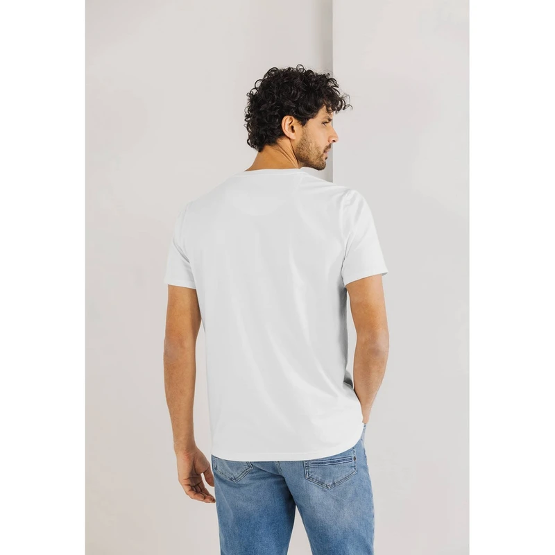 Heren T-shirt 36115438 State of Art Wit