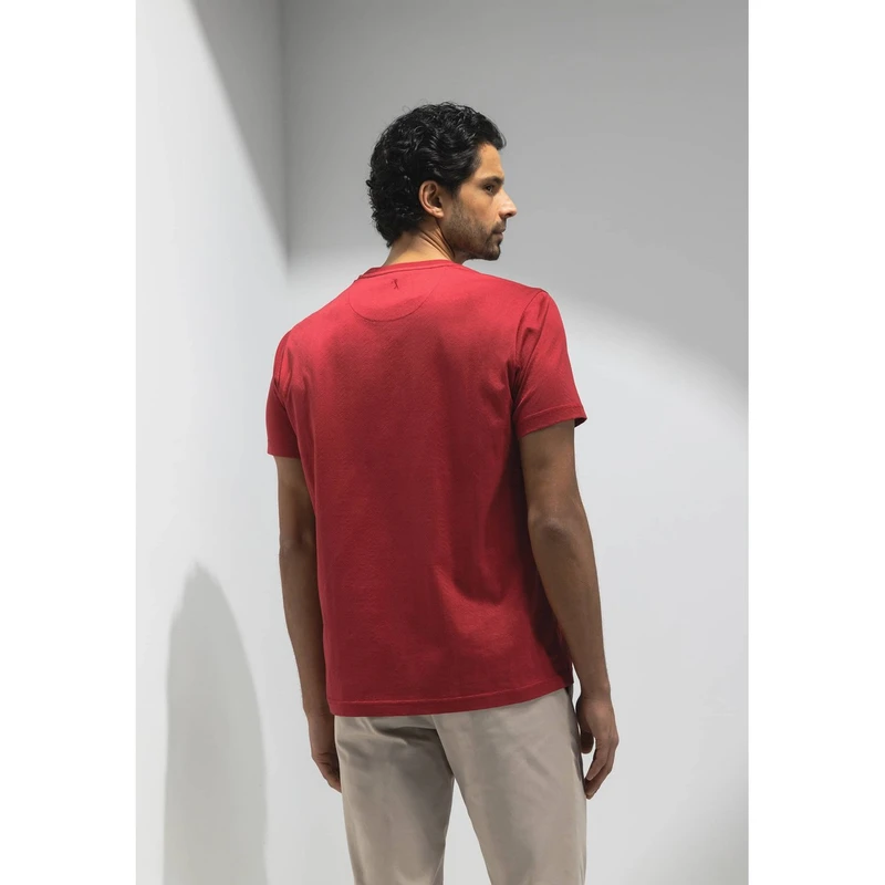 Heren T-shirt 36115750 State of Art BORDEAUX