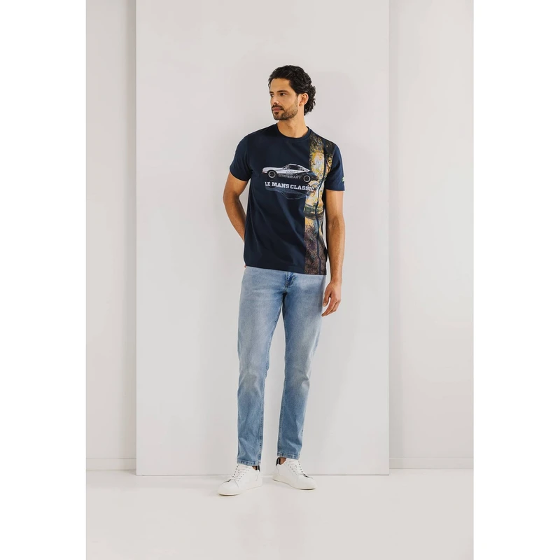 Heren T-shirt 36115957 State of Art NAVY