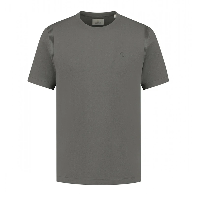 Heren T-shirt 420024 Zeke Dstrezzed MIDDEN GRIJS