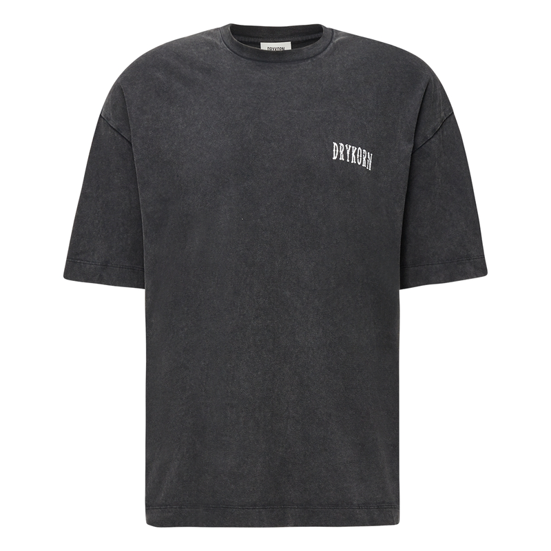 Heren T-shirt 520005-Anayo_Rough.49344 Drykorn LICHT GRIJS