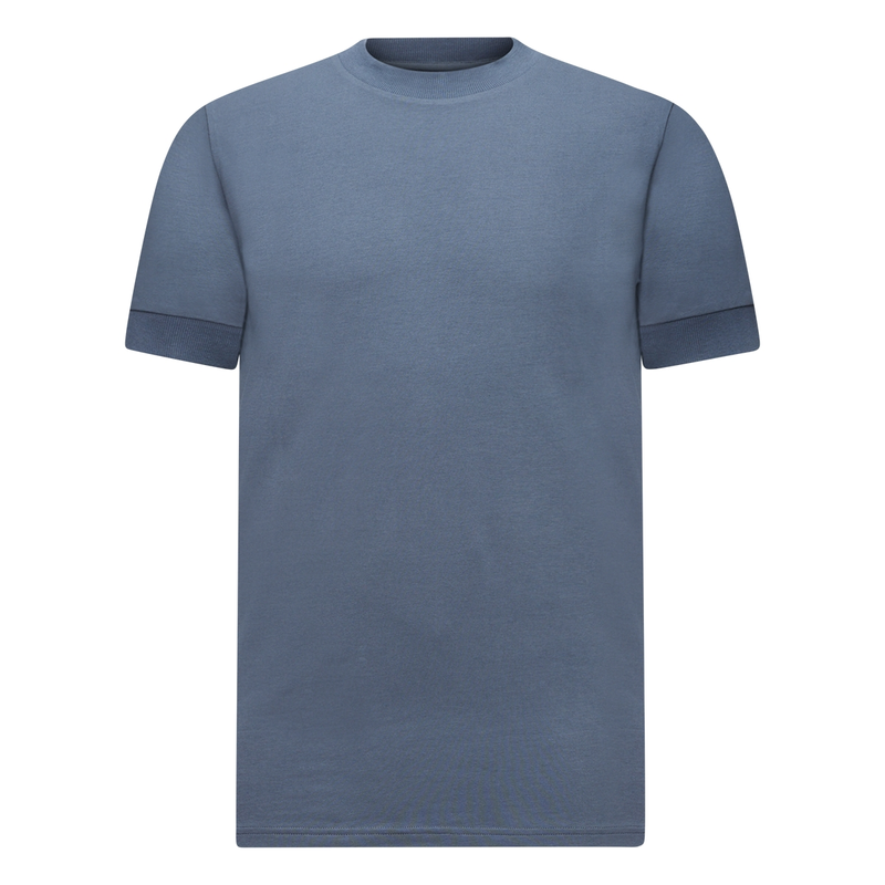 Heren T-shirt 520062.Anton.49015 Drykorn MIDDEN BLAUW