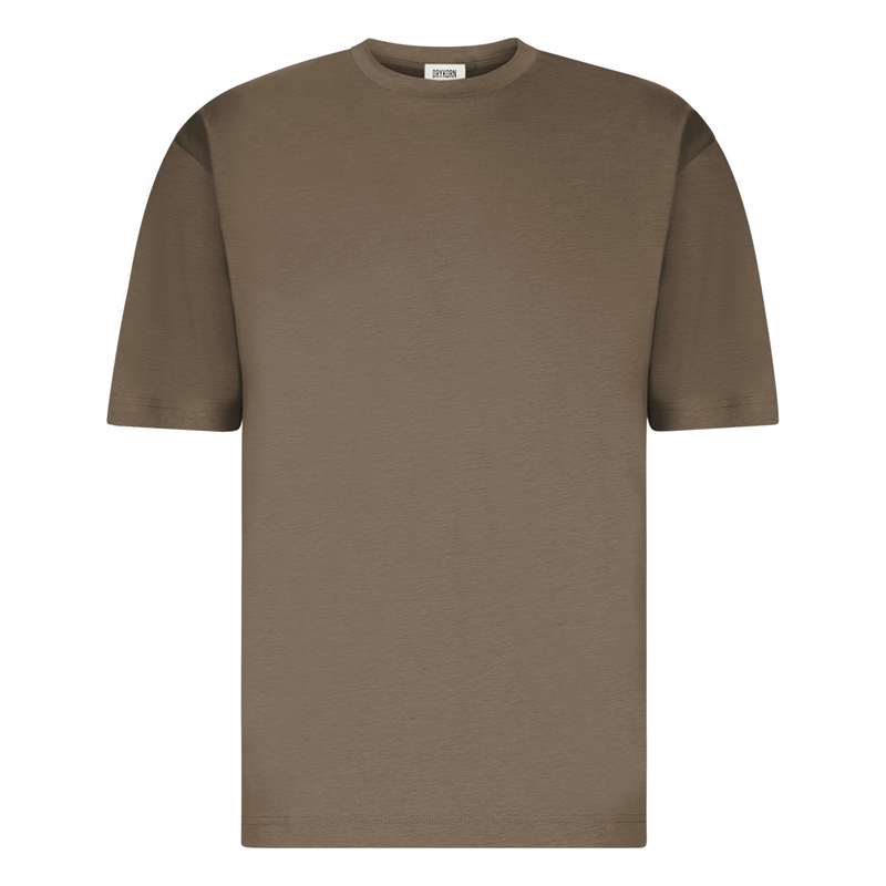 Heren T-shirt 520109-Gilberd.49240 Drykorn GROEN