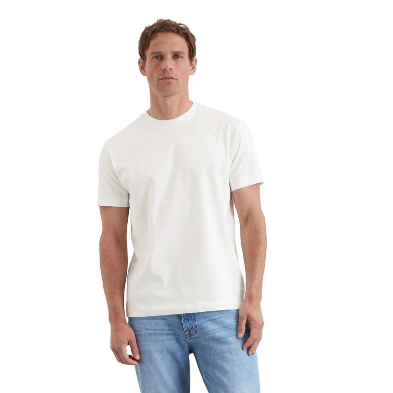Heren T-shirt 522201251184 Marc O'Polo NATUREL