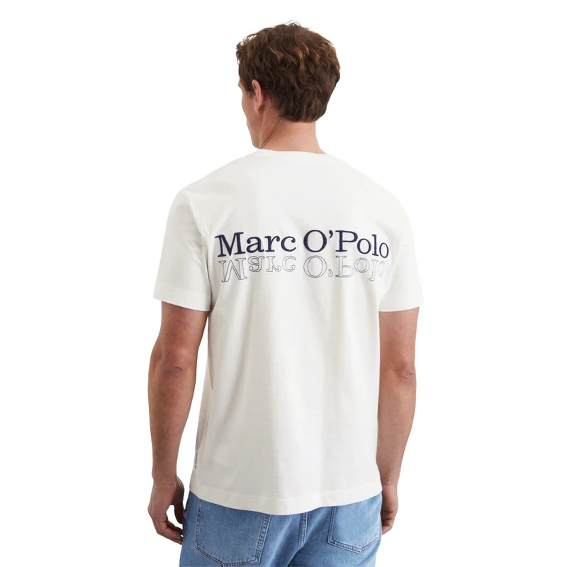 Heren T-shirt 522201251184 Marc O'Polo NATUREL