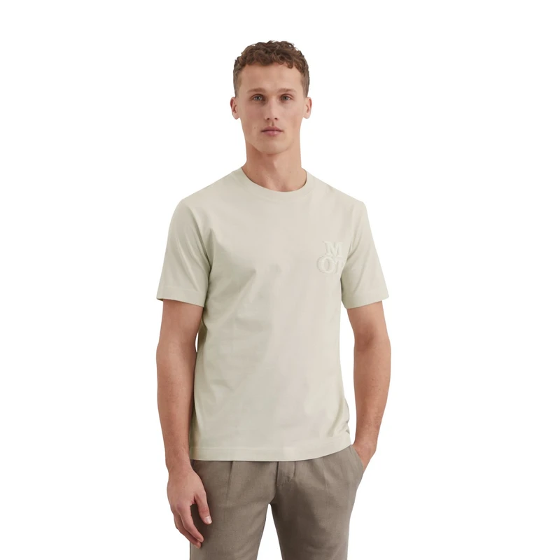 Heren T-shirt 522201251232 Marc O'Polo LICHT GRIJS