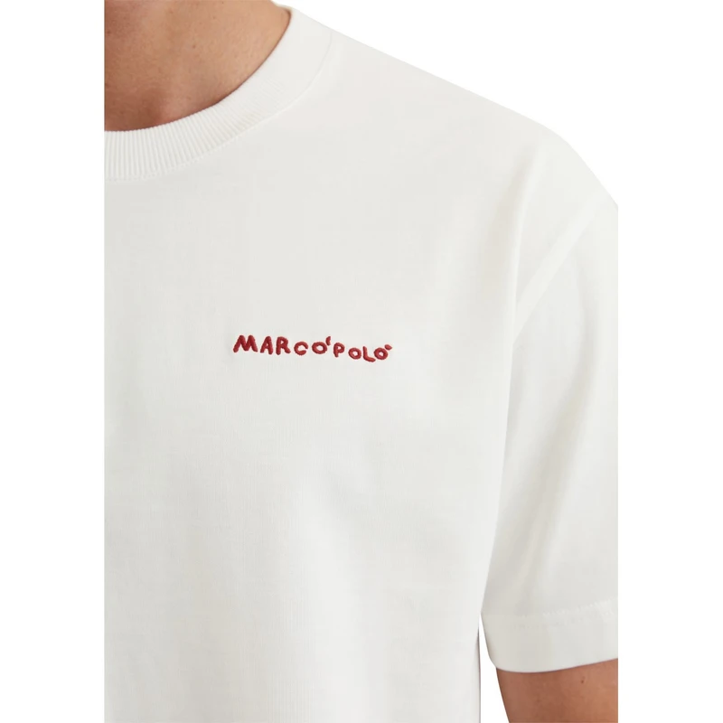 Heren T-shirt 523206451198 Marc O'Polo NATUREL