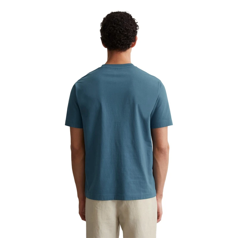 Heren T-shirt 524201251248 Marc O'Polo MIDDEN GRIJS
